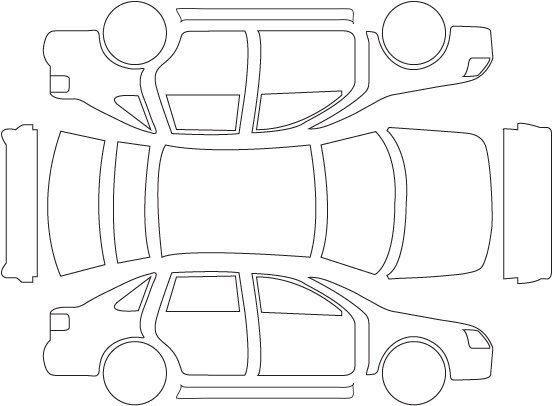 Bilal Motors vehicle inspection body diagram