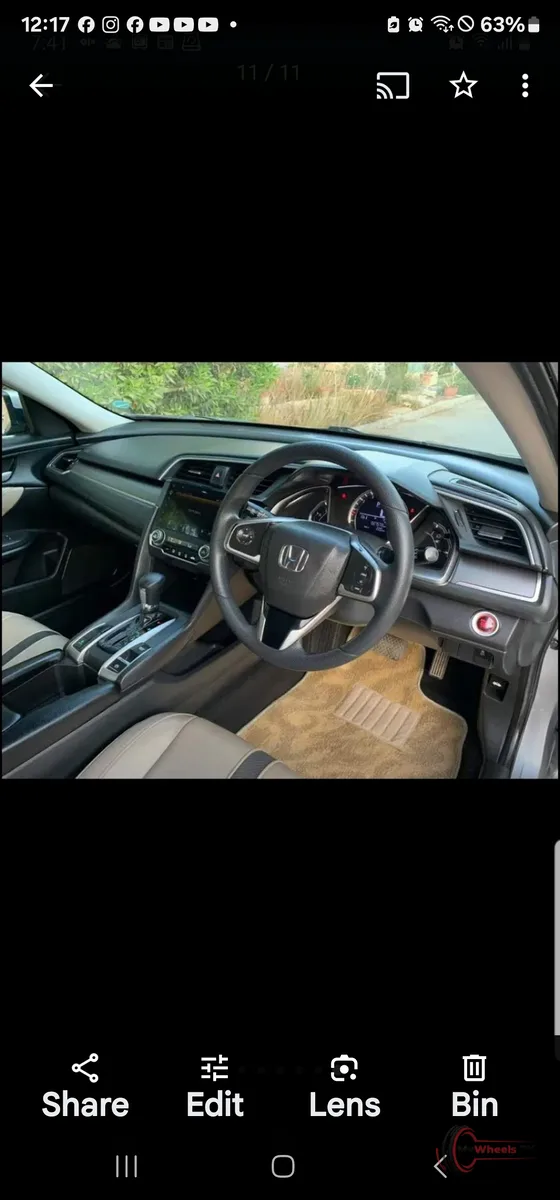2017 Honda Civic Oriel