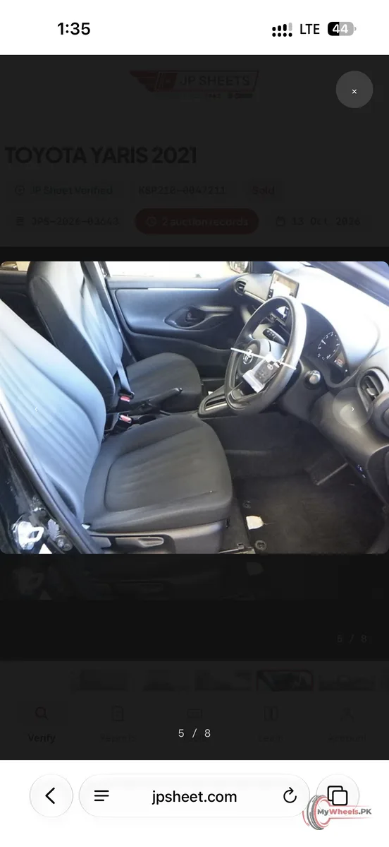 2021 Toyota YARIS HATCHBACK G 1.0